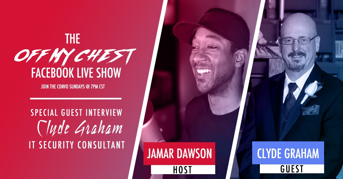 JamarDawson's tweet image. We&apos;re going live on my Facebook page at 7pm CST to talk #itsecurity following the #pipelinecyberattack ! Join the convo!