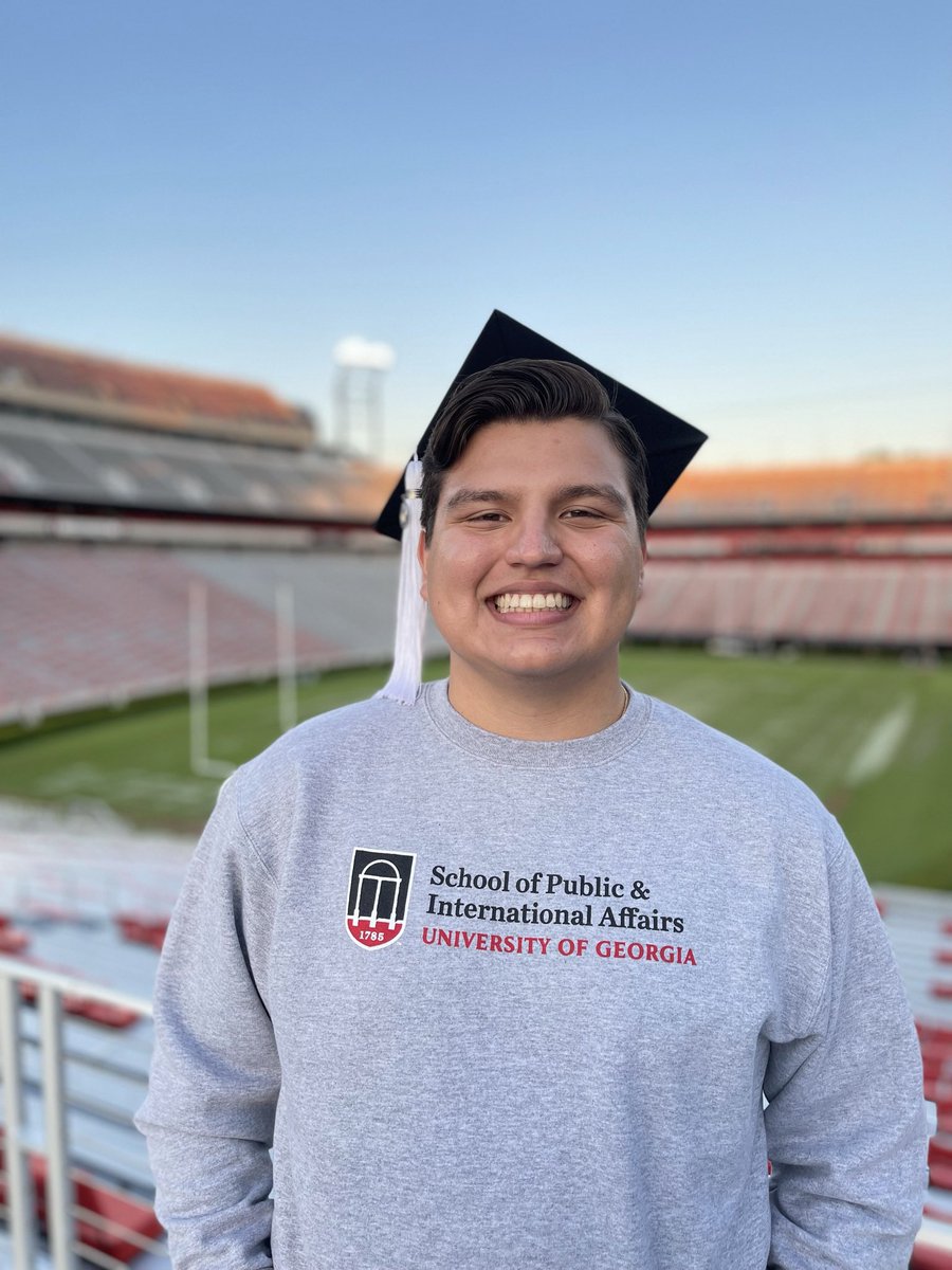 CayetanoNikko's tweet photo. Last night, I graduated from @UGA_SPIA. Incredibly grateful to everyone who has helped me reach this milestone. I am equally as proud to say I am the first person in my family to receive a college degree. Now onto my master's...

Glory, glory to Ole Georgia.
#ugagrad https://t.co/P6e9srFxjG