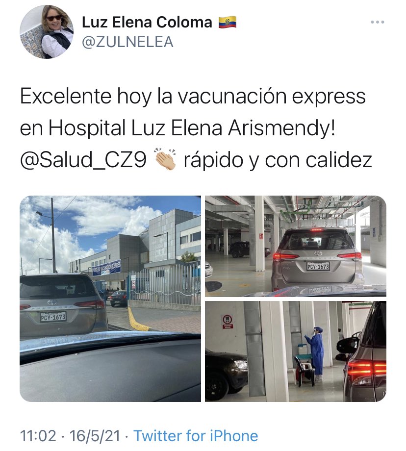 ¡El #PlanVacunarse 🇪🇨🇪🇨🇪🇨 ha atendido a miles de ecuatorianos en todo el país! 

Mejoramos cada día la atención para que puedan recibir su vacuna de forma óptima y con un servicio de calidad.