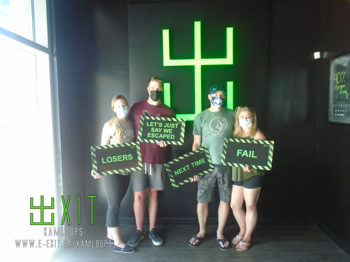 exitkamloops's tweet image. Here’s some of our awesome escapee’s from May 9th-16th, 2021. Many failed and many succeeded! Test your wits today! #ExitKamloops #kamloopsescapegames
facebook.com/media/set/?van…