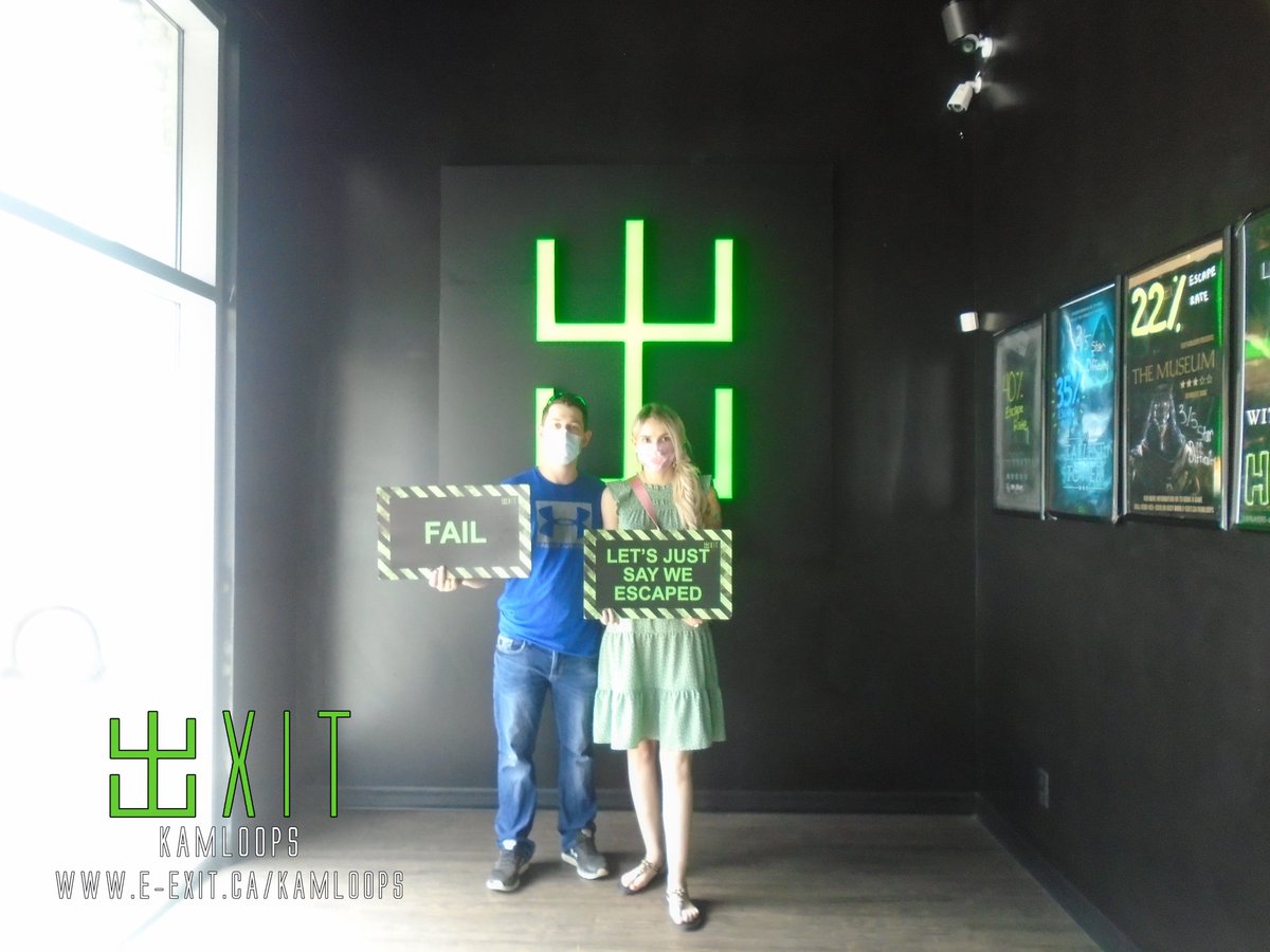 exitkamloops's tweet image. Here’s some of our awesome escapee’s from May 9th-16th, 2021. Many failed and many succeeded! Test your wits today! #ExitKamloops #kamloopsescapegames
facebook.com/media/set/?van…