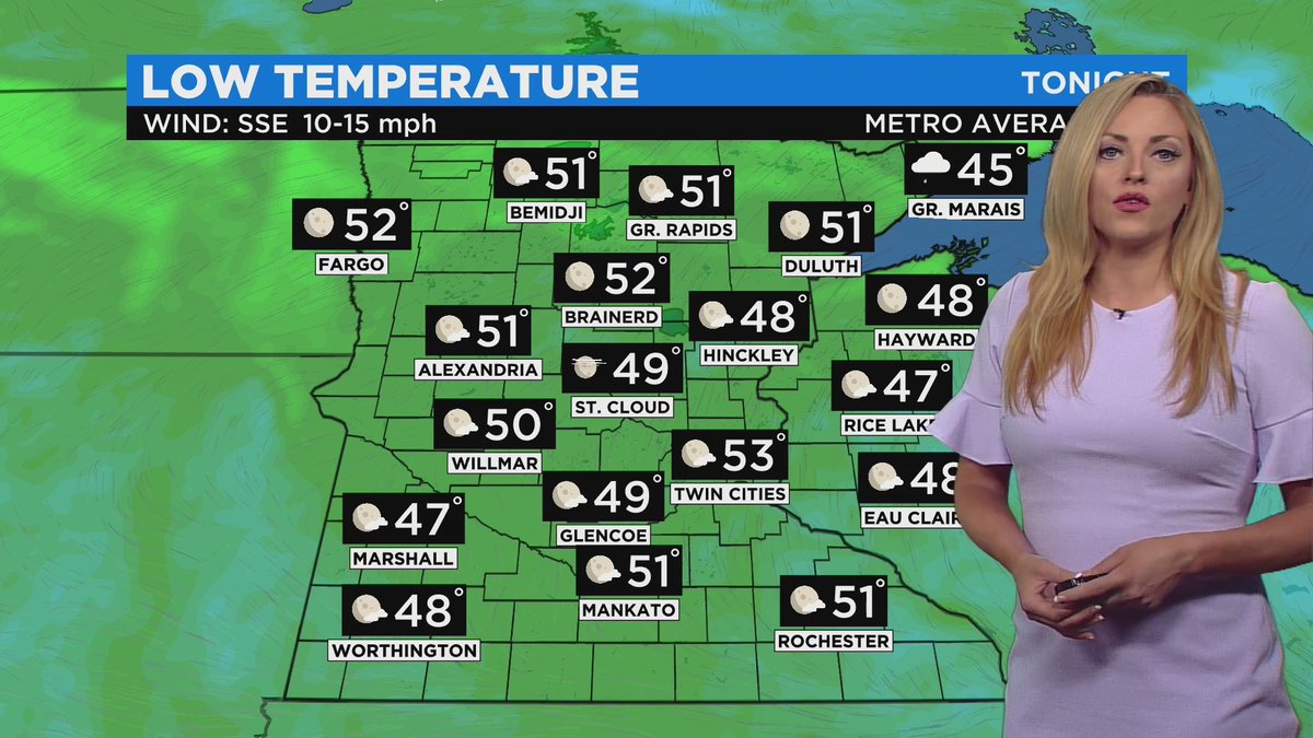 Minnesotans will kick off a summer-like work week with another unseasonably-warm May day. Watch the latest forecast from @LisaMeadowsCBS: https://t.co/3VkNUVI5Ta https://t.co/TbUB0Pba39