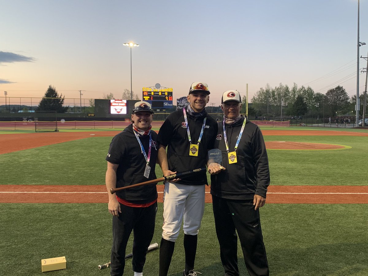 Tyler Gulley 2021 USCAA Home run derby champ!