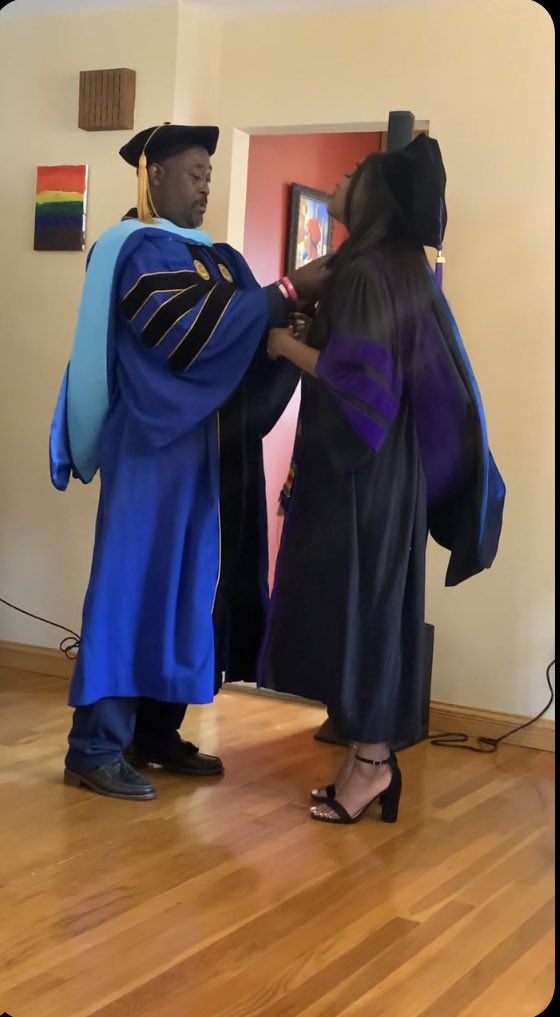 It is an honor and a pleasure to confer my daughter Dr.  Celine Dorsainvil’s on her graduation from George Washington University Law School class of 2021!