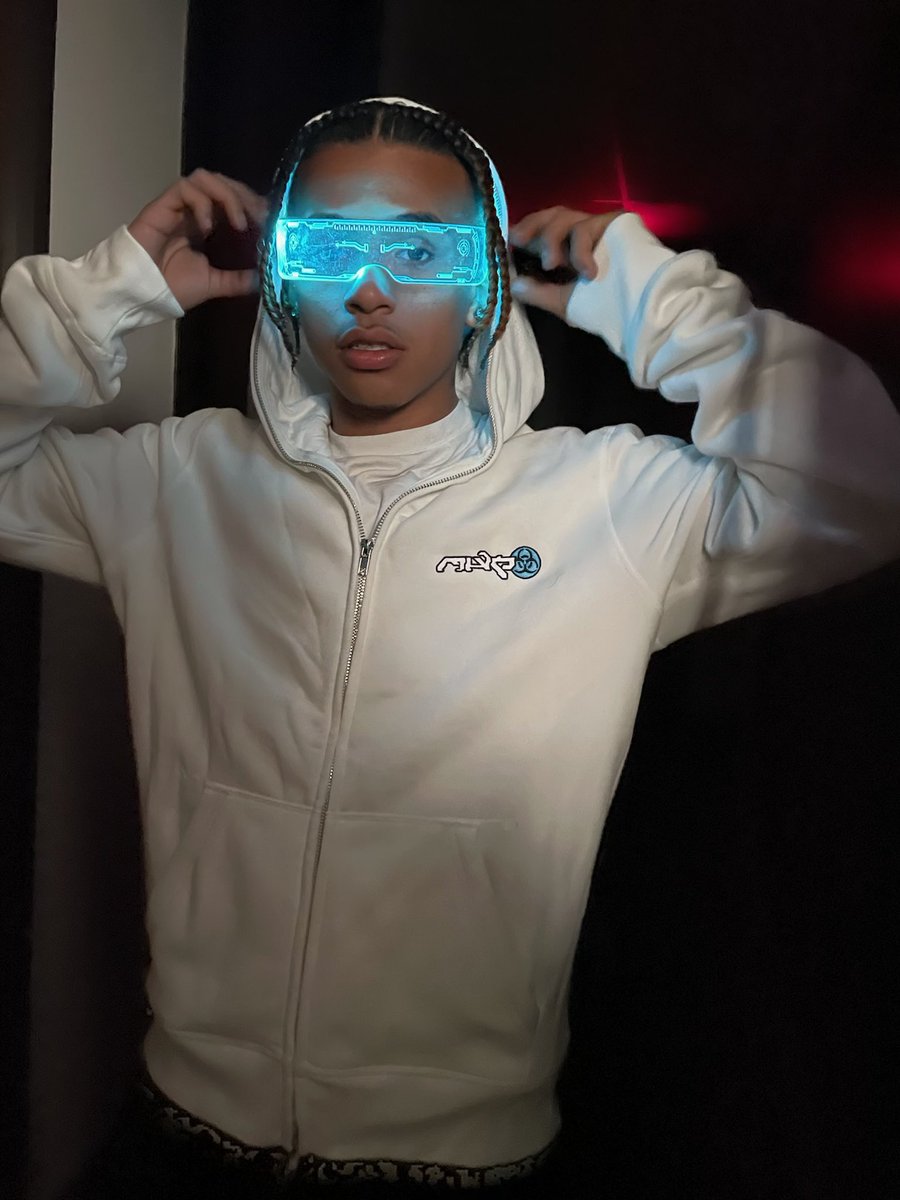 utterdemise's tweet image. Glasses &amp;amp; hoodies still available on site ☣️💫