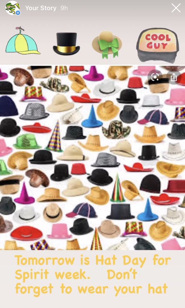 ViewMS_SC's tweet image. Tomorrow is HAT DAY