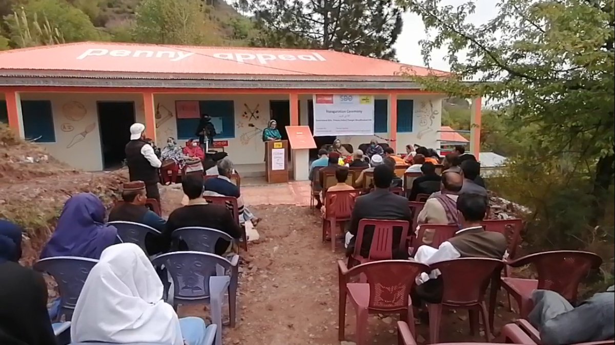 Alhamdulillah @SDO_Org has completed the 5th School in Gojra Muzaffarabad. SDO has been supporting Government of AJK through construction of Govt schools, establishing maternity centres, provision of clean drinking water,  livelihood and other development projects. 
@KhurramAJK