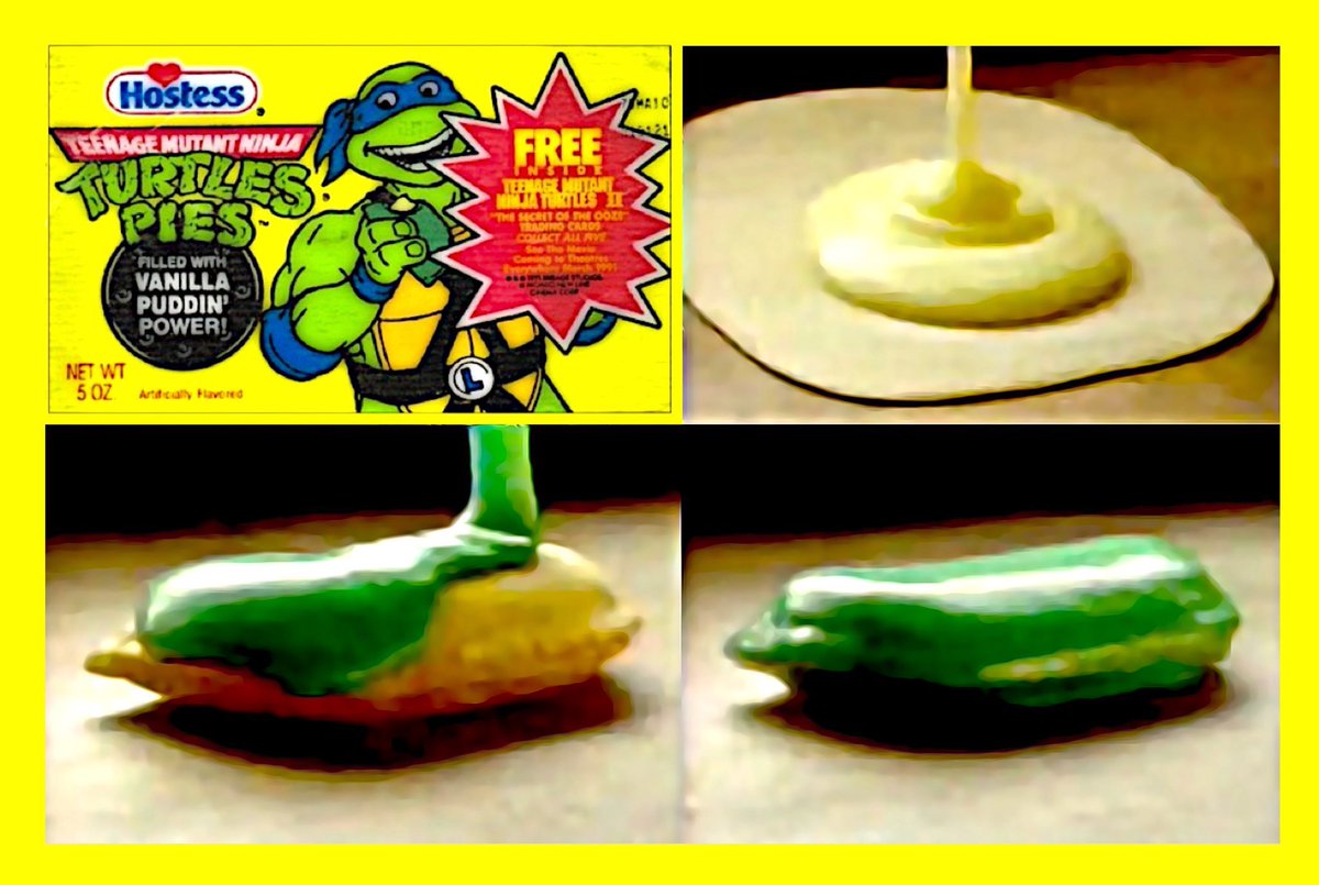 Teenage Mutant Ninja Turtles Hostess Pie (1991), image size:1200x805