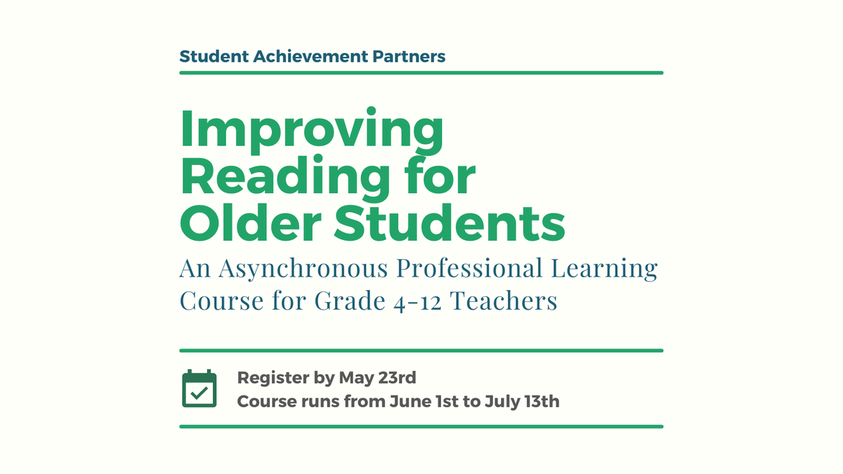 Save the date for one of our most popular professional learning offerings! General registration opens on May 23rd! Teams of four or more receive a discounted price: bit.ly/34ucZ4h #highschool #reading #edchat