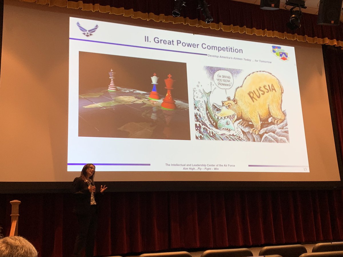 drjerrodwheeler's tweet photo. The @AirWarCollege NSF was spectacular, wrapping up with an F22 Demo. Taking a deep dive into our National Defense Strategy, talking #milchild education & friend-raising for @KnobSchools @Whiteman_AFB was an honor. TY Brig Gen & Mrs. Rawls for your generous hospitality! 🇺🇸 https://t.co/dgjPcPSmzC