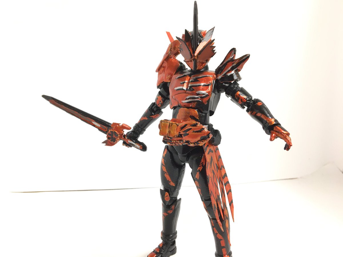 Nk Mu Shフィギュアーツ改造 仮面ライダーファルシオンver1 5です 色々気になる部分がありましたので改めて改造しました 頭部の改修 塗装の見直し ドライバーや虚無の羽を手直し を自分でやれる限り行いました 前よりはよくなったかなと思います Nk Mu Shフィギュアーツ改造 仮面ライダーファルシオンver1 5です 色々気になる部分がありましたので改めて改造しました 頭部の改修 塗装の見直し ドライバーや虚無の羽を手直し を自分でやれる限り行いました 前よりはよくなったかなと思います