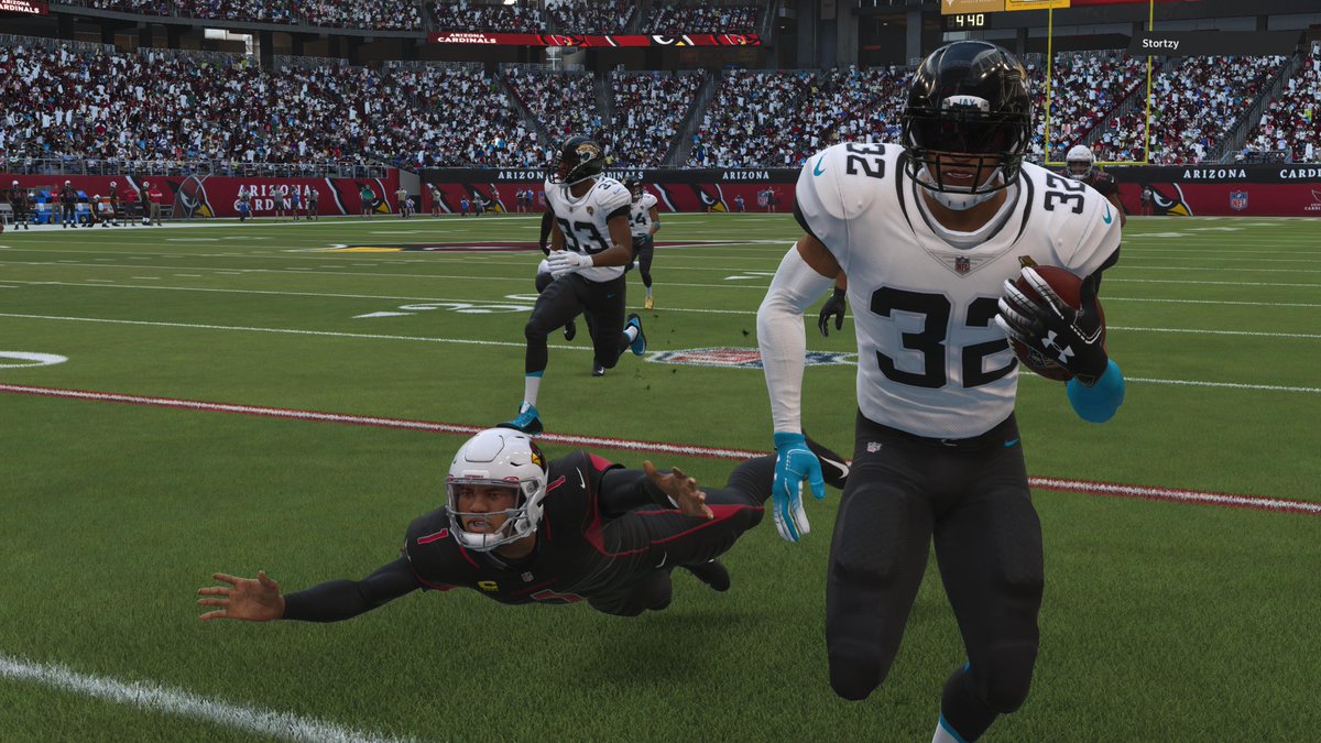 Mort_CFA25's tweet photo. Cardinals need a boat for this flood, as the Jags win 34-21. D terrorized Kyler for 60 min. #Prowlin #TFArecap https://t.co/sqlEEbx4fc