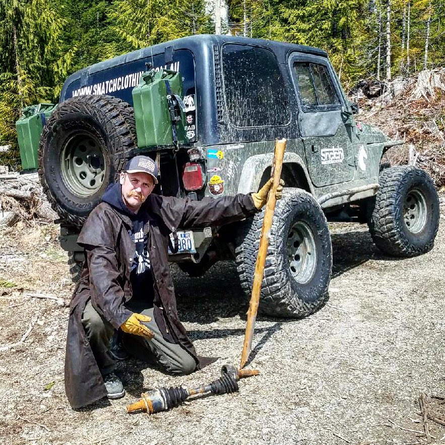 OffIron's tweet photo. Pack out your junk. #abg #jeep #nature #Mustache #goodyear https://t.co/r3n8jsVsOG