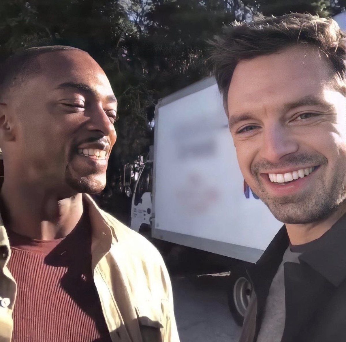 glossyseb's tweet photo. sebastian stan and anthony mackie best duo winners so true https://t.co/3XJOmo3etM