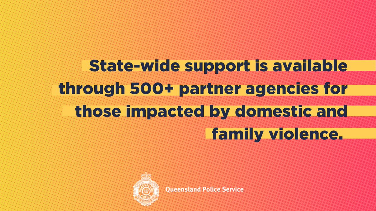 QldPolice's tweet photo. Our referral network can help connect people impacted by domestic and family violence with valuable support. #endDFV #DFVPreventionMonth #notnownotevertogether https://t.co/yxp8waqAIQ