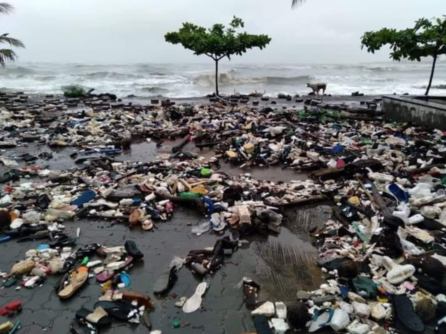 We dumped our waste into the sea. 

The Sea returned back everything in the last two days ##CycloneTauktae