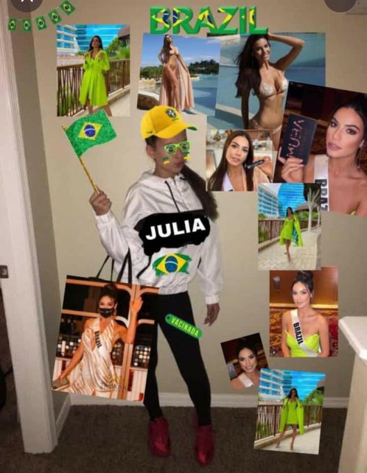 anittxrn's tweet photo. Não é pq a Julia é brasileira não, mas ela foi a única que não gaguejou, encarou e respondeu perfeitamente. O Brasil tem muita chance #MissUniverse https://t.co/6TvpKW80R0