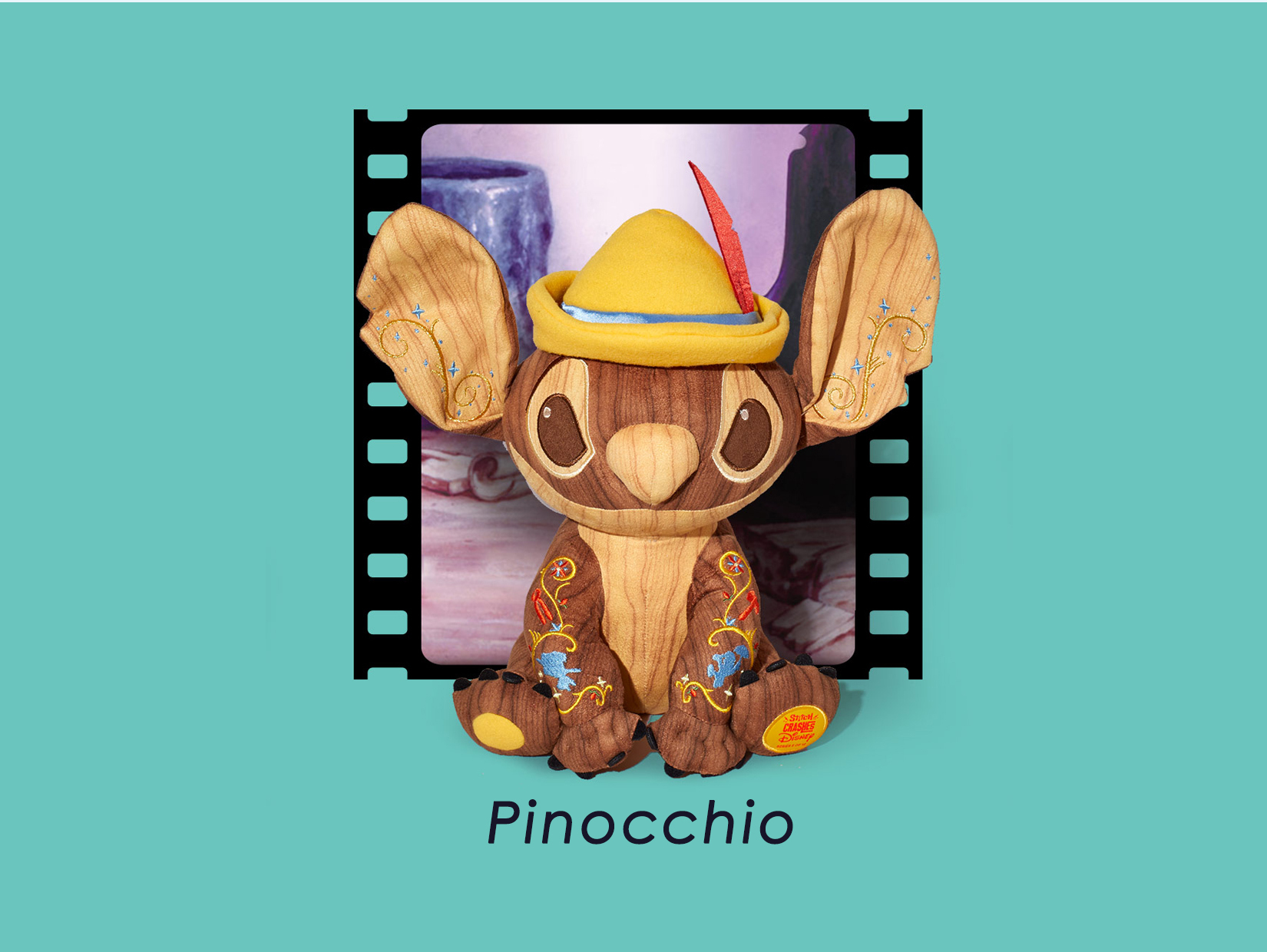 ディズニー　スティッチ　Stitch Crashes Disney ピノキオ c14734.jpg