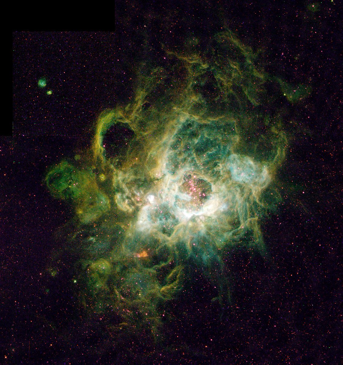 GM7077's tweet photo. #NGC604, a giant H II region in the Triangulum Galaxy.
#Astronomy https://t.co/u0eIhC9Ah0