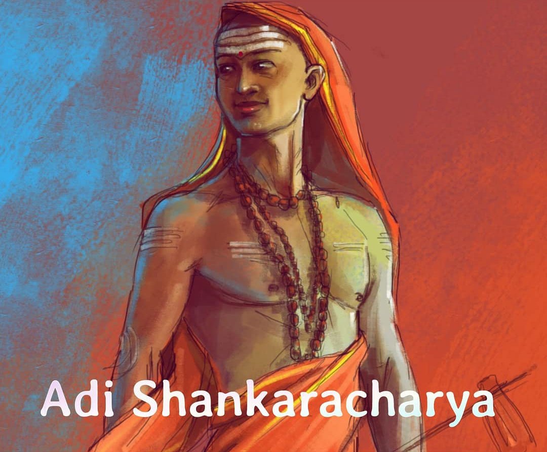 आदि शंकराचार्य जयंती की शुभकामनाएं 🚩🙏

He became scholar of vedas at age of 7, left the home at the age of 8, finished all his writings at the age of 16.

Travelled all over the Bharat by foot 3 times to establish DHARMA.

#Shankaracharya #ShankaraJayanti