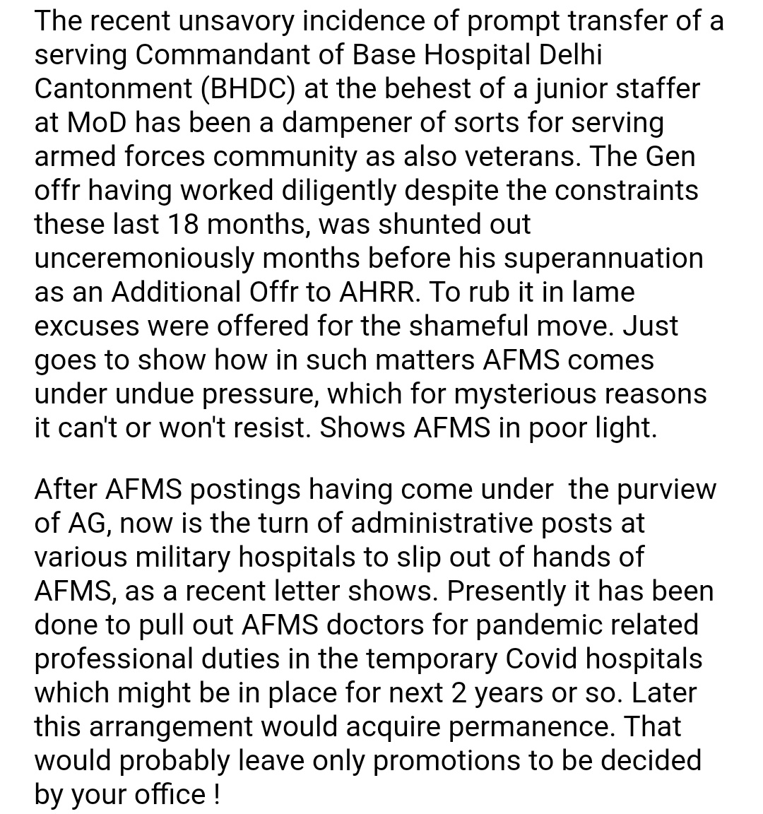 DACP for AFMS Doctors tweet media