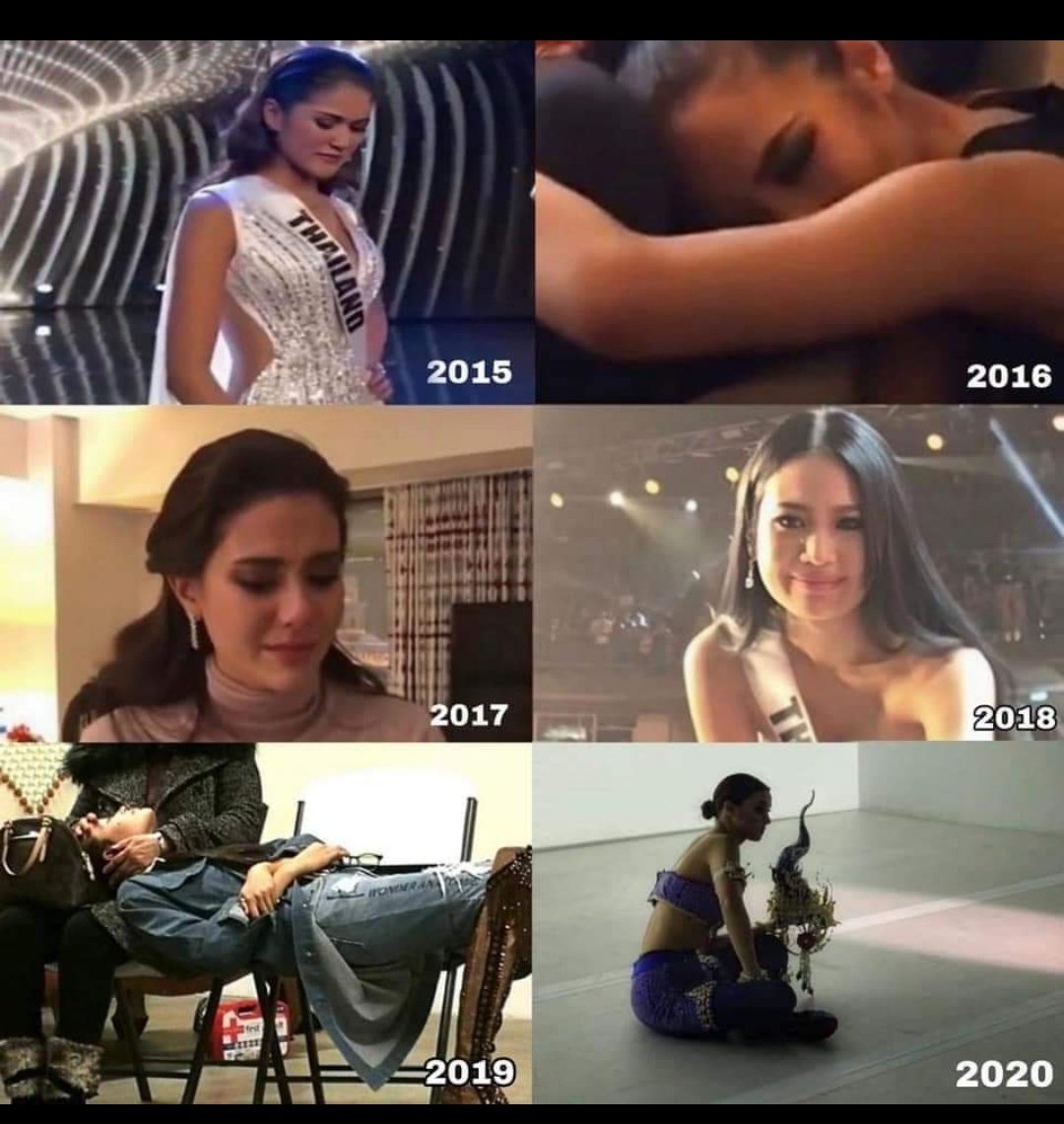 เป็นภาพที่ไม่อยากเห็นเลยเราควรเลิกส่งไปแล้วมั้ยอ่ะทั้งๆที่นางงามเราสวย คม เดินดี ทุกอย่างเริ้ดไม่มีข้อไหนที่พลาดหรือบกพร่องสักนิดเลย แต่ไม่เข้าเพราะอะไรเราไม่อยากเห็นน้ำตาใครอีกแล้ว
#MissUniverse #อแมนด้า