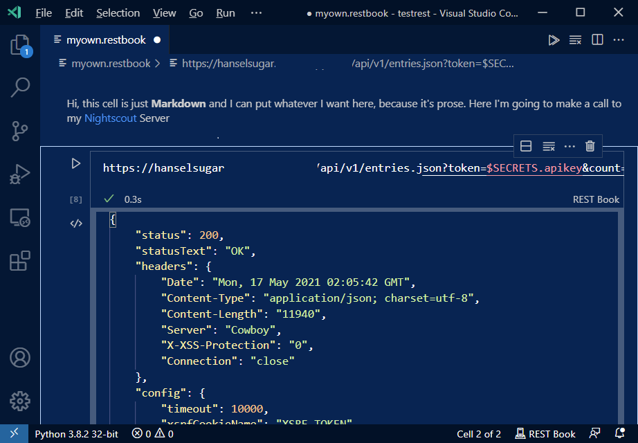 foreachdev's tweet photo. Exploring the Visual Studio Code REST Book extension for native Notebooks - https://t.co/CcRig20SfO https://t.co/QaWlZBNhiD