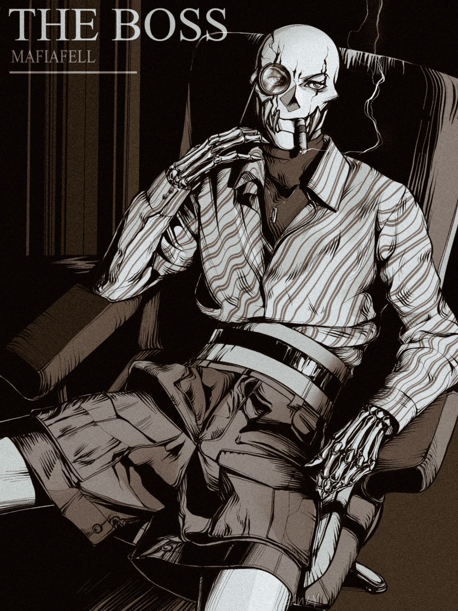 spaceandsauce's tweet photo. -Reupload-

« T H E  B O S S »

Featuring Mafiafell Papyrus, the diamond forged with pressure and pain.

#mafiafell #undertale #au #fanart #papyrus https://t.co/oXOXLwFmQd