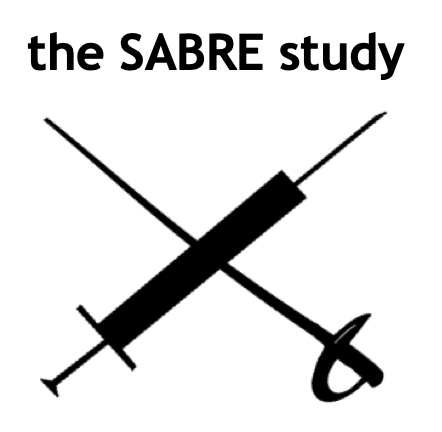 The 'Serratus Anterior plane Blocks for Rib fractures in the Emergency department' (SABRE) study is up & running across 8 EDs in NSW... 59 enrolments down. 151 to go... #SABREstudy