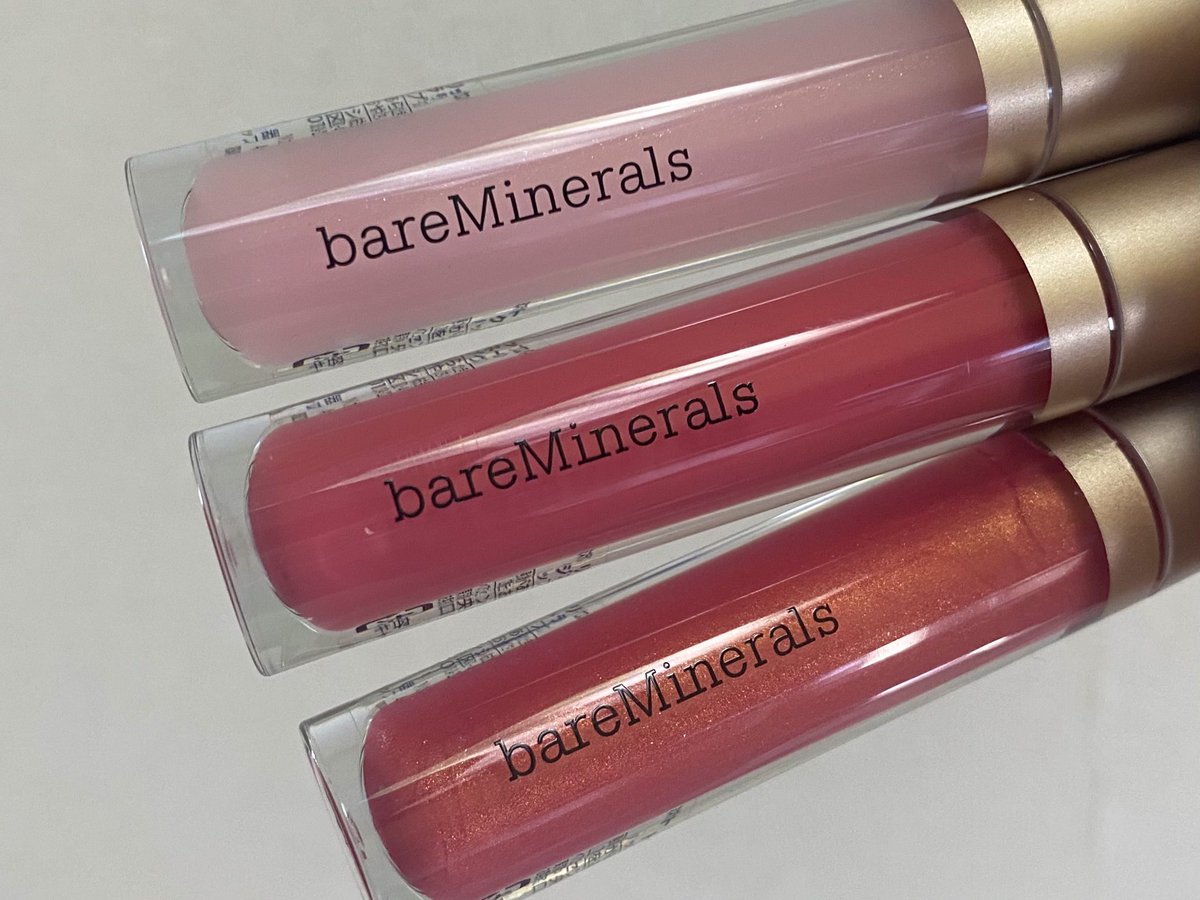 𝚗𝚊𝚗𝚊𝚖𝚒 グロス苦手だけどかわいい惚れた ってなった6 2発売ベアミネラル ミネラリストリップグロスバーム お試しさせていただき みずみずしいジュレ感テクスチャー ベタつき感なくマスクしていても不快感0 高いケア効果もありふっくらした唇に