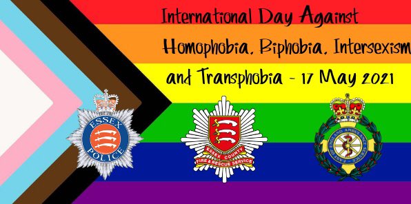 Looking forward to today’s #Essex #IDAHOBIT2021 #collaborative event being held by <a href="/ECFRS/">Essex Fire Service</a> <a href="/EssexPoliceUK/">Essex Police</a> <a href="/EastEnglandAmb/">EEAST Ambulance Service</a> &amp; <a href="/EssexPFCC/">EssexPFCC</a> . Some great speakers lined up and breakout room discussions planned. I wish I could split myself in three to attend all! #LGBTQ #Equality