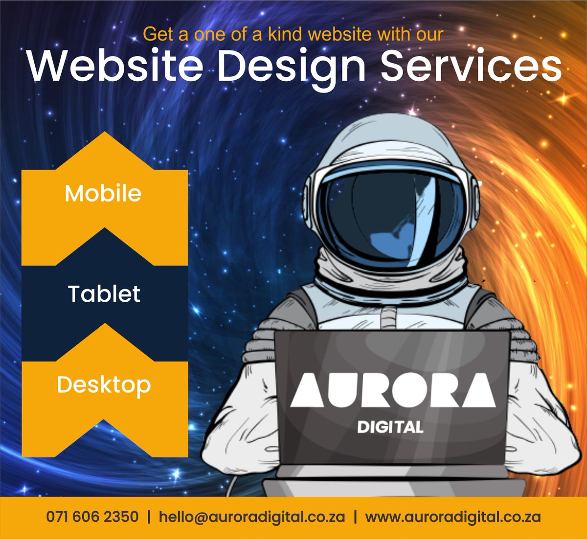 AuroraDigital2's tweet image. Website design company based in Nelspruit.
auroradigital.co.za 

#AuroraDigital #websitedesign #website #websitedevelopment #websitehosting #emailhosting #websitemaintenance, #logo #logodesign #businesscards #businesscarddesign #flyers #flyerdesigns #Websitedesign