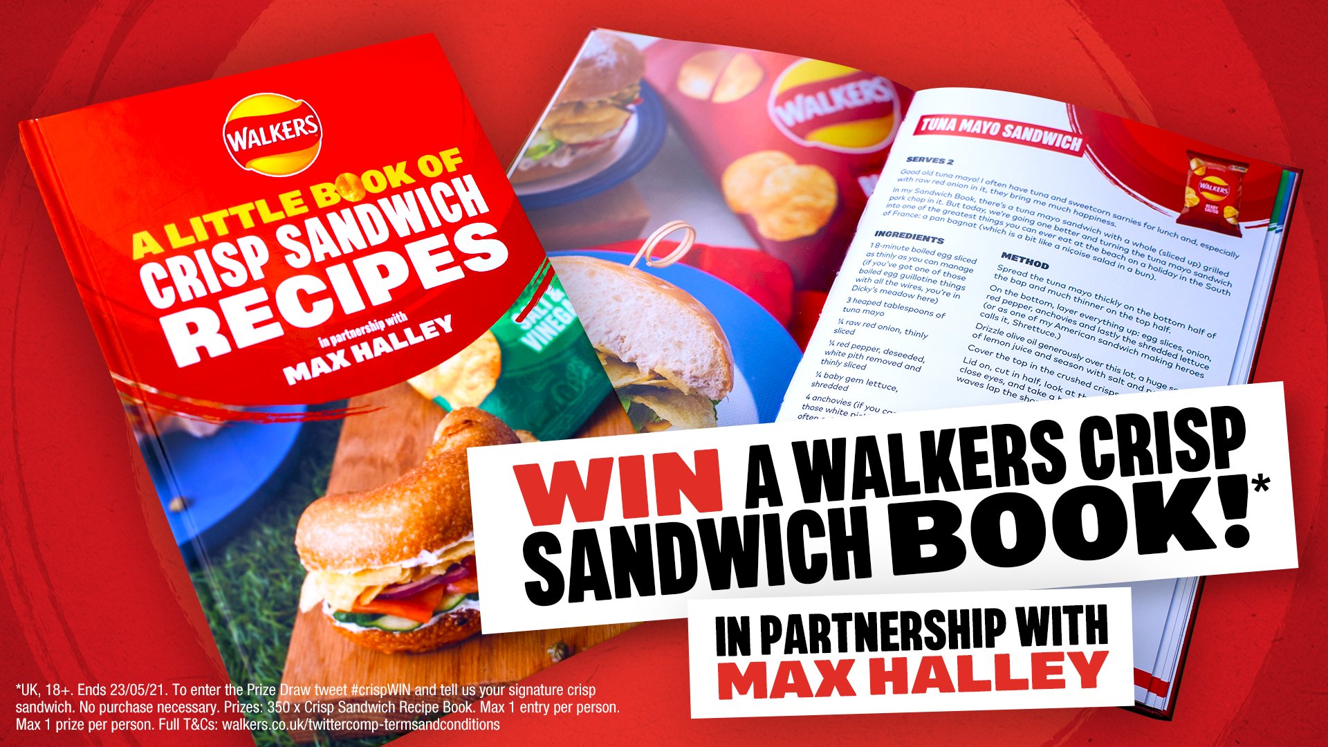 Walkers Crisps on Twitter TIME Tweet crispWIN and tell