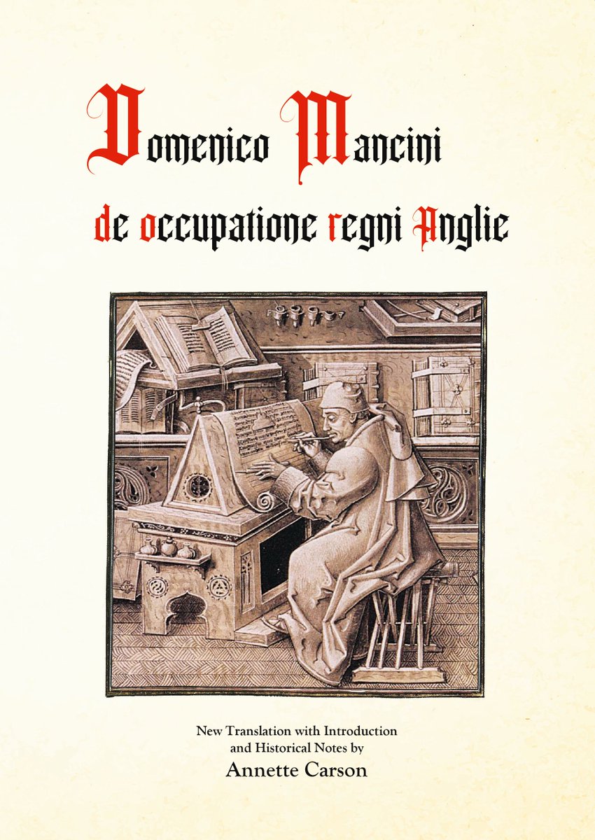 My talk on Zoom (23 May) now fully booked. The events of Northampton/Stony Stratford are infrequently discussed, but there's a lot of overlooked detail in Domenico Mancini which you see only by reading it really really closely.