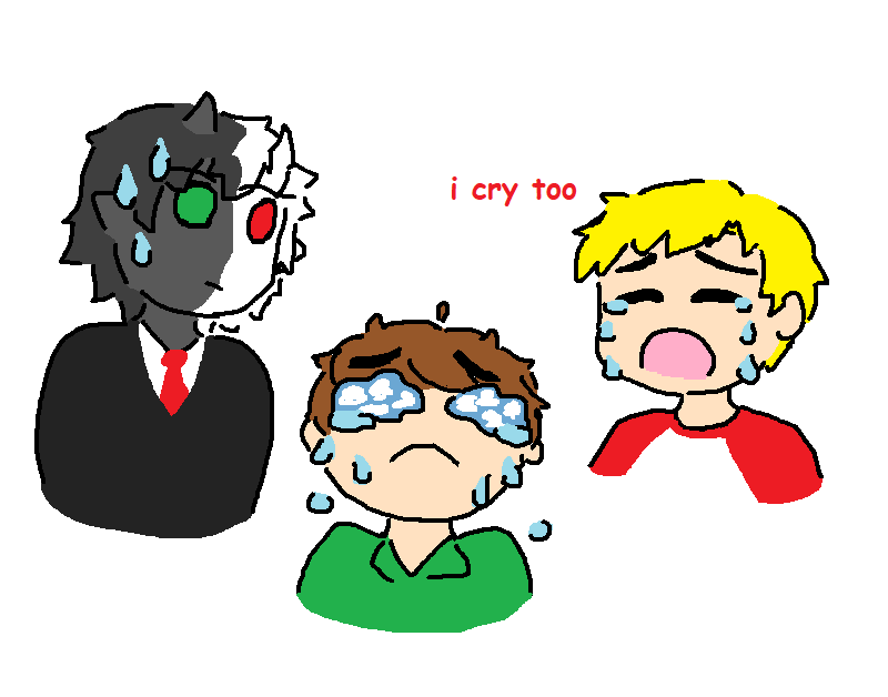 SeariHart's tweet photo. We all cry 
#tubbofanart #tommyinnitfanart #ranboofanart #Ranboo #tubbo #tommyinnit https://t.co/VHp1vjCHxd