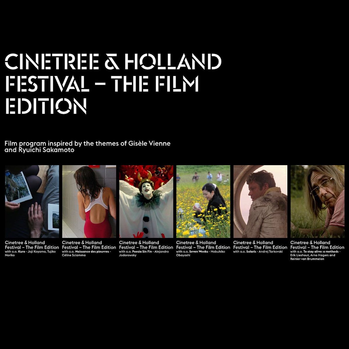 kurothefilm's tweet photo. From 17-28 May, Kuro will be a part of a selection of films to accompany this year’s @hollandfestival, in collaboration with the online streaming platform @cinetree. #hollandfestival2021 #cinetree
https://t.co/XL3WA2bRCE https://t.co/HOEFJ6SmHB
