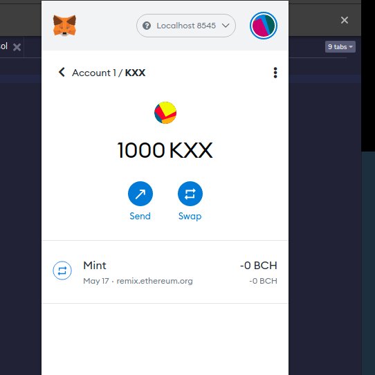 miester's tweet image. awesome, just deployed my first smart contract on @SmartBCH  testnet.