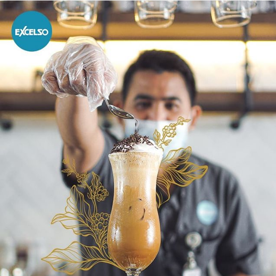 Liburan artinya waktu beristirahat. Istirahatkan diri sejenak dari penatnya pekerjaan dan aktivitas sehari-hari bersama menu Excelso Cafe.