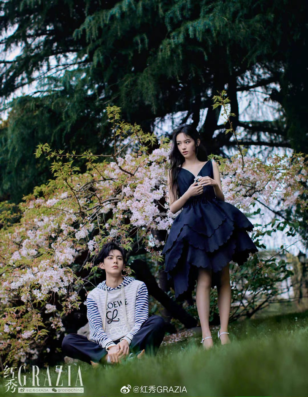 Zhou Ye and Wang He Di (Dylan Wang)