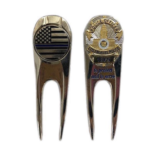 LAPoliceFdtn's tweet photo. Dreaming of hitting the links in Los Angeles Memorial Day weekend? Make sure you have an @lapdhq divot the next time you do!
Limited quantities available.
Visit our online store at:
https://t.co/Ji3pWwWWoC
#Golf #Golfdivot #divot #LAPD #supportlapd https://t.co/HJQYU269dx