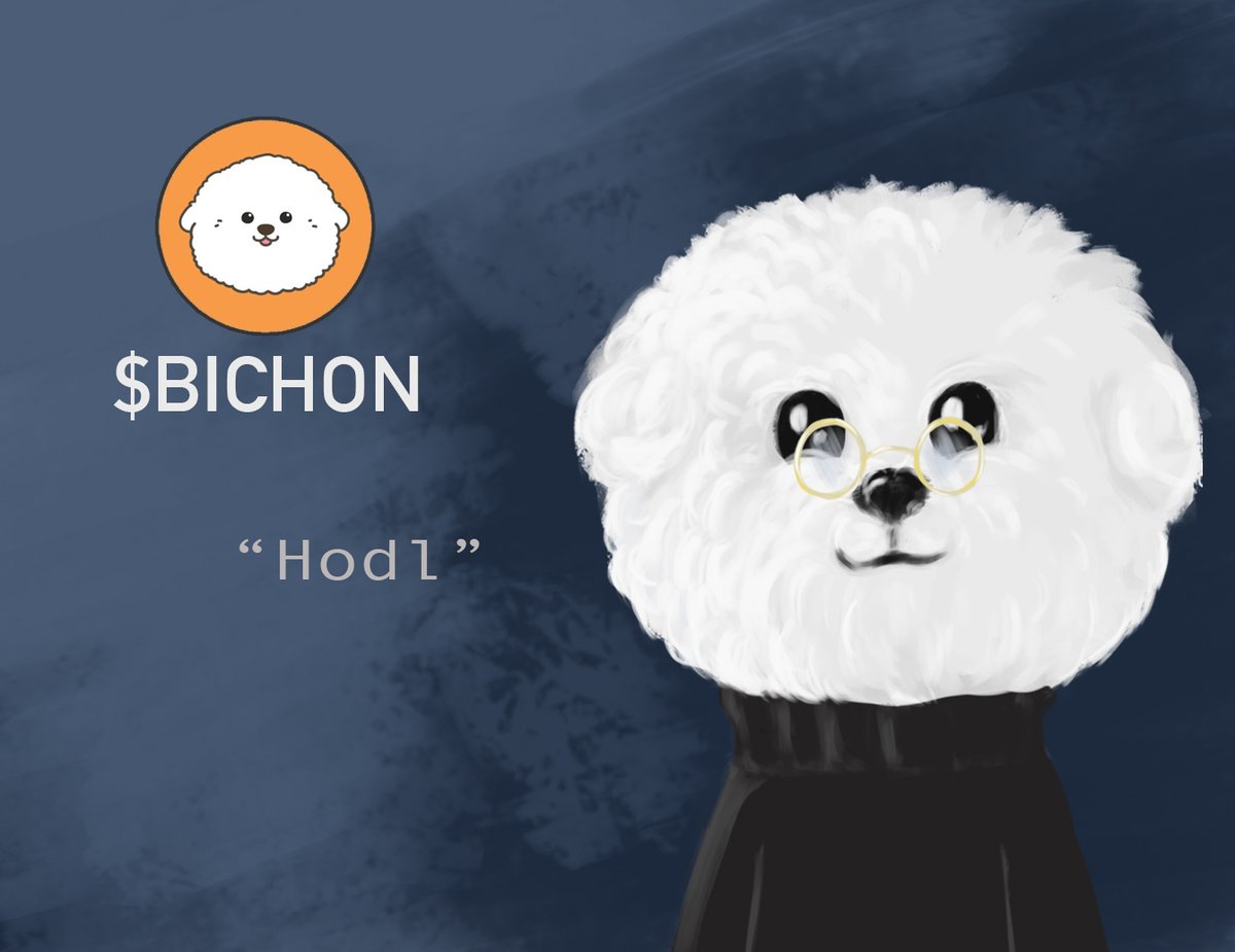 Do not ask what Bichon can do for you , ask what you can do for your Bichon 😝😝😝
#hold #bichontoken #BNB #BSC 
🚀 Price chart poocoin.app/tokens/0xdf394…
🚀 Chat more t.me/bichoncommunity
🚀 Buy on Pancake Swap exchange.pancakeswap.finance/#/swap?0xbb4cd…