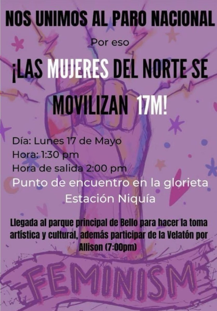 lalaymonnie's tweet photo. Puntos de concentración en Medellín y área metropolitana [17 de mayo] 
#ParoNacional17M #Medellin #Medellin https://t.co/Z38ZFGy8jF