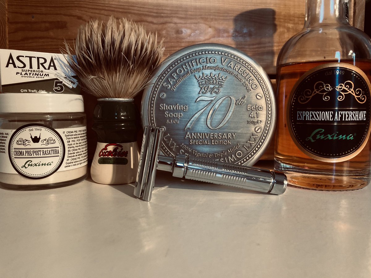 Great start! #wetshaving #sotd #shavelikeaman