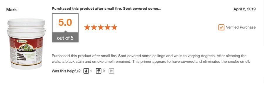 ECOBOND® Odor Defender Paint (@odor_defender) on Twitter photo We're excited to hear Mark's purchase of #Ecobond #OdorDefender at <a href="/HomeDepot/">The Home Depot</a> was a great experience!
See more reviews & share your own experience: ow.ly/iDvv50vGgD9
#PaintWithaPurpose #MaintenanceMonday #HomeDepot #5star #Review #Paint #SmokeOdor #MarijuanaSmoke #PetOdor We're excited to hear Mark's purchase of #Ecobond #OdorDefender at <a href="/HomeDepot/">The Home Depot</a> was a great experience!
See more reviews & share your own experience: ow.ly/iDvv50vGgD9
#PaintWithaPurpose #MaintenanceMonday #HomeDepot #5star #Review #Paint #SmokeOdor #MarijuanaSmoke #PetOdor