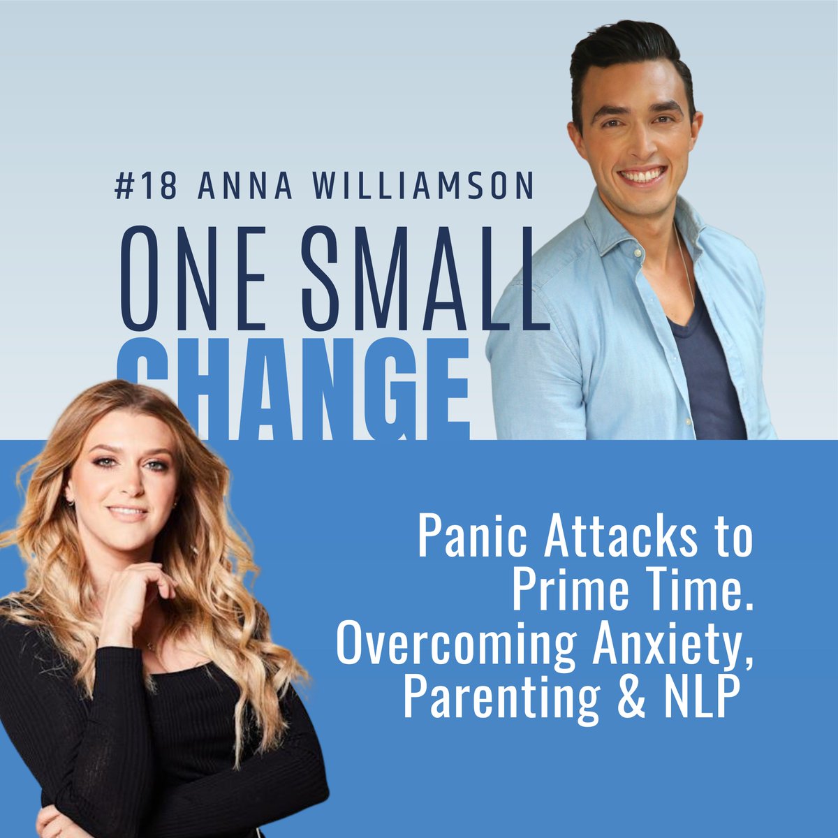 SJSChard's tweet image. New One Small Change podcast episode is live with Anna Williamson. Listen on Spotify, Apple Podcast, Google, and Youtube. #onesmallchangepodcast