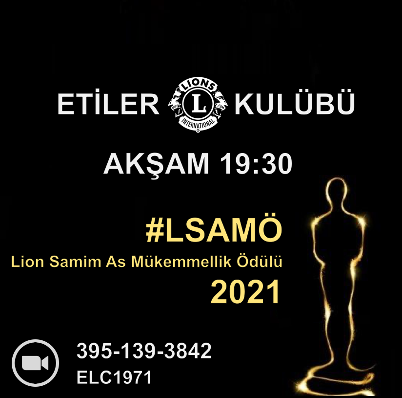 EtilerLions's tweet photo. LION SAMİM AS MÜKEMMELLİK ÖDÜLÜ BU AKŞAM.
50. Yıl'ını kutlayan @EtilerLions Kulübü ev sahipliğinde, #TLV ve #MD118 işbirliği ile ikincisi düzenlenen Lion Samim As Mükemmellik Ödülü 2021 Töreni bu akşam 19:30'da başlayacak, bekleme odası 19:15'te açılacak.
https://t.co/d6GF5L9OeT https://t.co/4uuHinLRrx