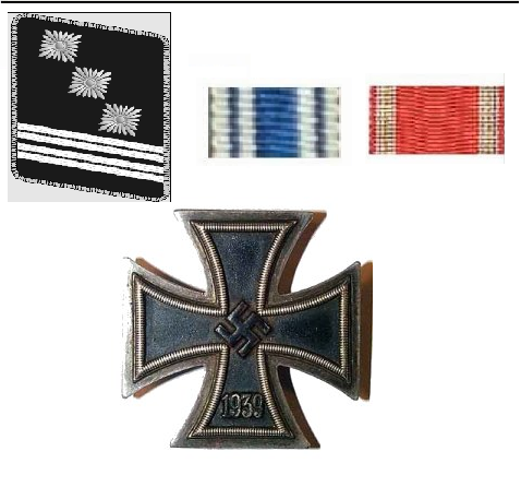 burritobus's tweet photo. Fun fact
MP40 has a Ribbon NSDAP 25 years service
Ribbon Mothers Cross in Gold,Eagle Clasp next to her Iron Cross first class.
She also has a SS-Ehrendegen and holds the rank of Hauptsturmführer.
#GFLTrivia https://t.co/S4kN3mizrl