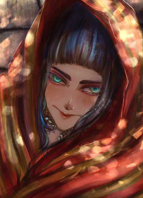民族衣装のtwitterイラスト作品