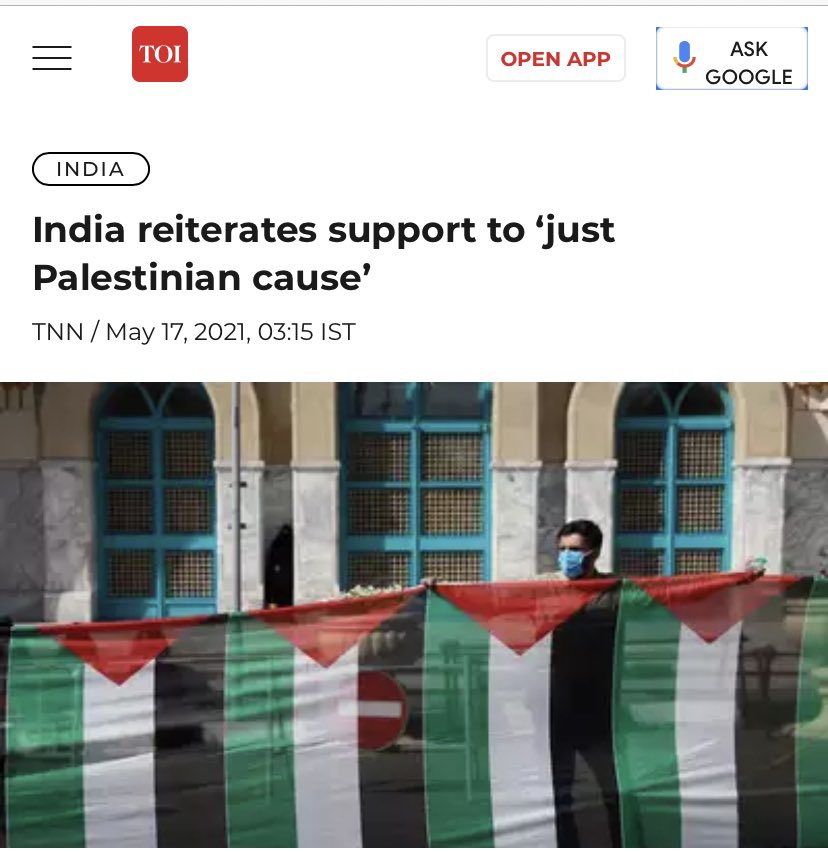 KanojiaPJ's tweet photo. India Government stand in United Nations Security Council. 
#IndiaStandsWithPalestine https://t.co/RTcxe1yBfE