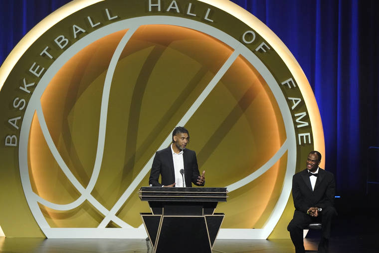 Kobe Bryant, Tim Duncan and Kevin Garnett enshrined into NBA Hall of Fame